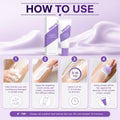 Nuvelle cream tube and scraper laid flat