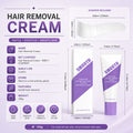 Nuvelle hair removal cream box and tube together
