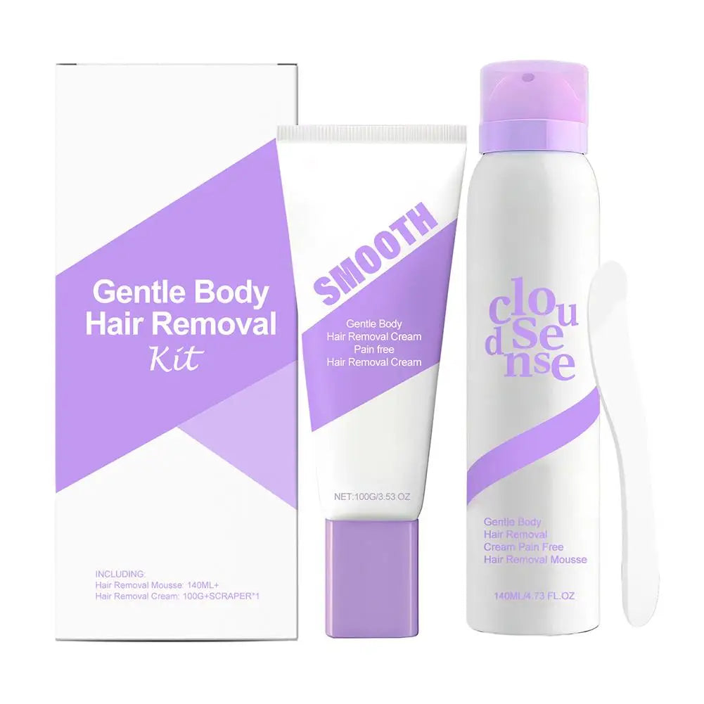 Nuvelle Gentle Hair Removal Cream — Aloe Vera Formula for Sensitive Skin